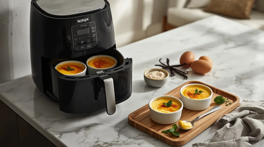 Crème aux Œufs au Air Fryer Ninja