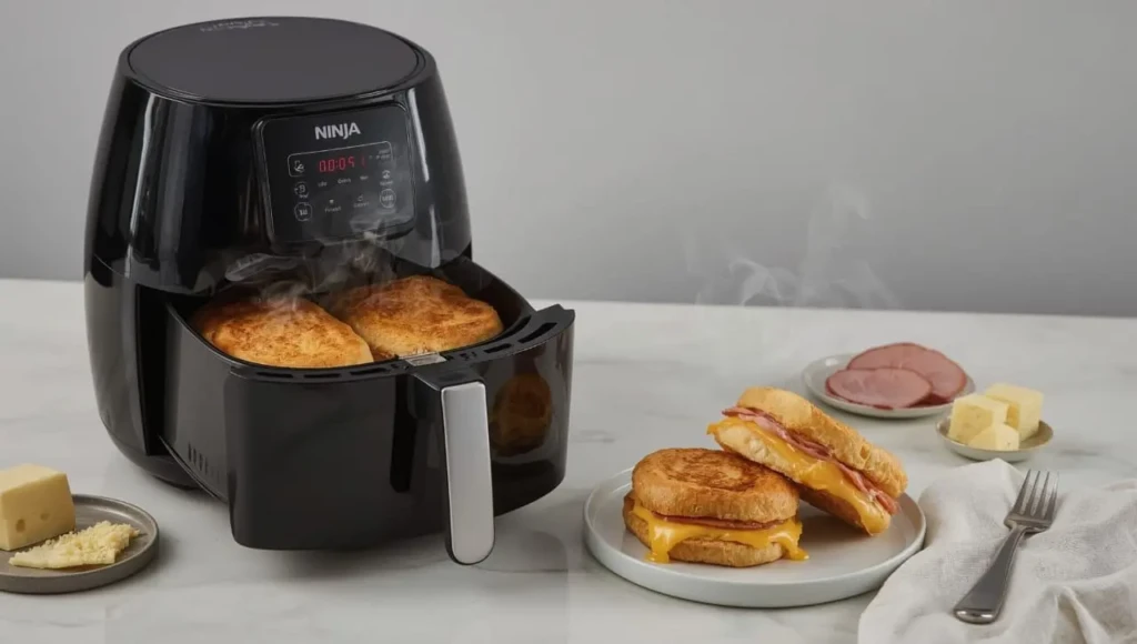 Croque-Monsieur au Air Fryer Ninja