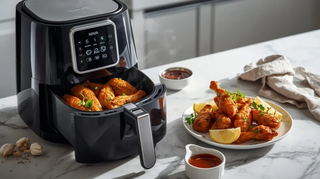 Cuisson des Ailes de Poulet au Air Fryer Ninja