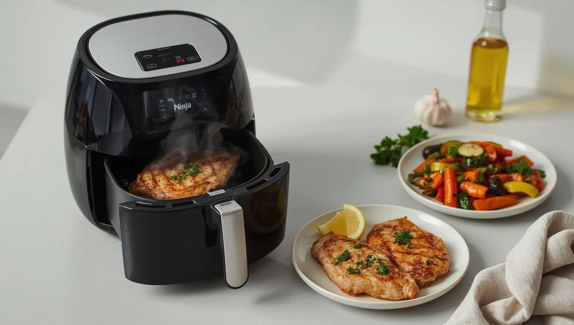 Escalope de Dinde au Air Fryer Ninja