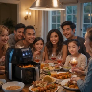 Famille Dînant Ensemble