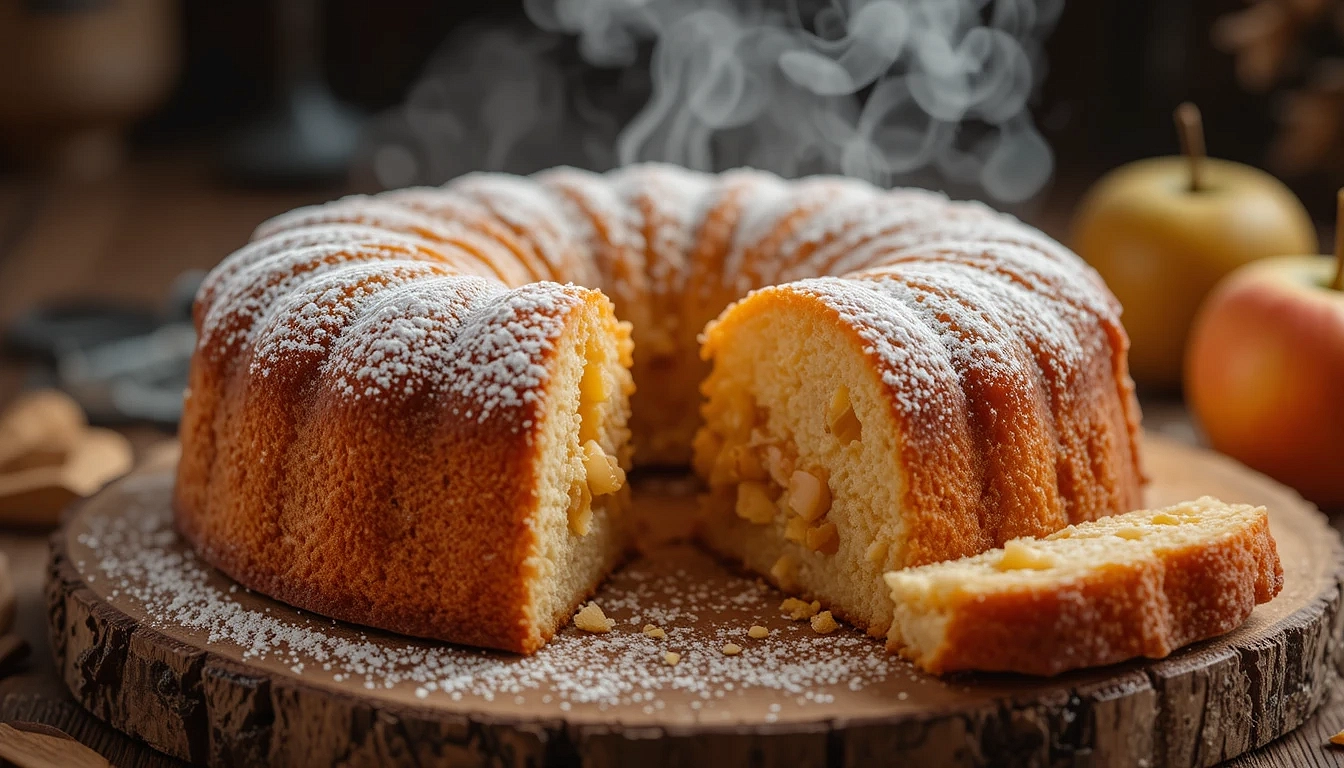 Gâteau Pomme Air Fryer Ninja
