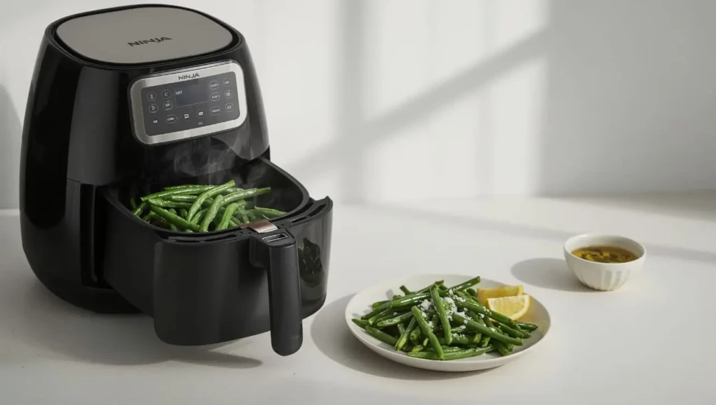 Haricots Verts Surgelés au Air Fryer Ninja