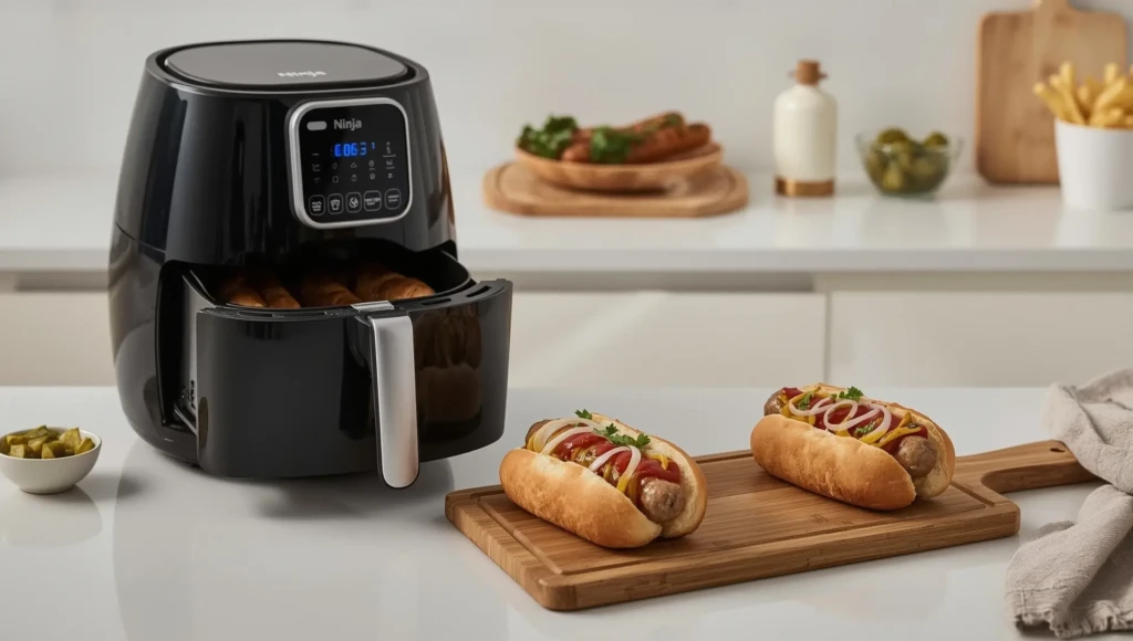 Hot-Dog au Air Fryer Ninja