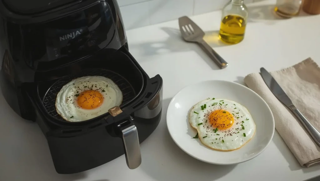 Œuf au Plat au Air Fryer Ninja