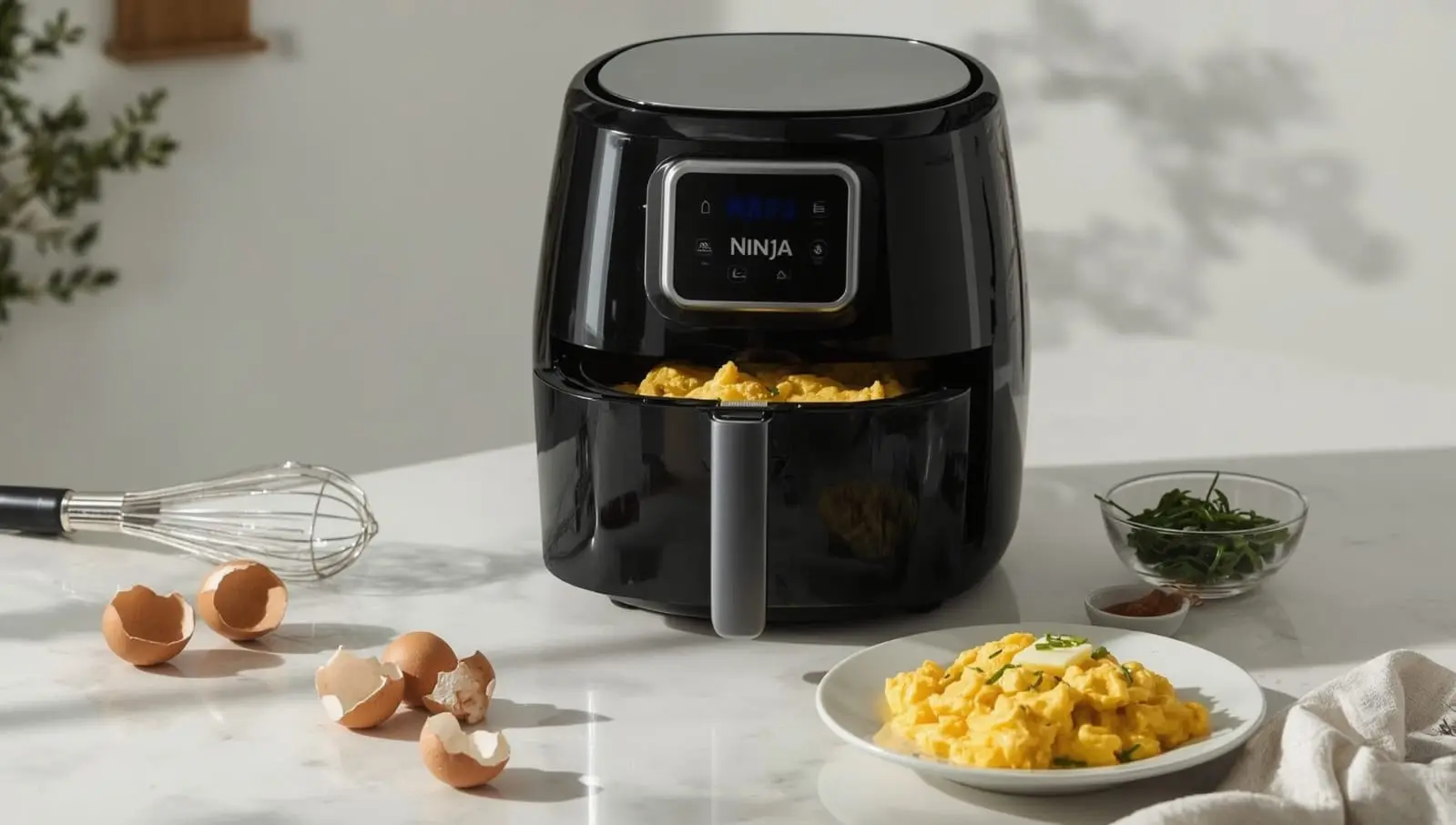 Œuf Brouillé au Air Fryer Ninja