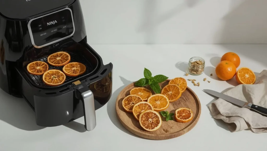 Orange Déshydratée au Air Fryer Ninja