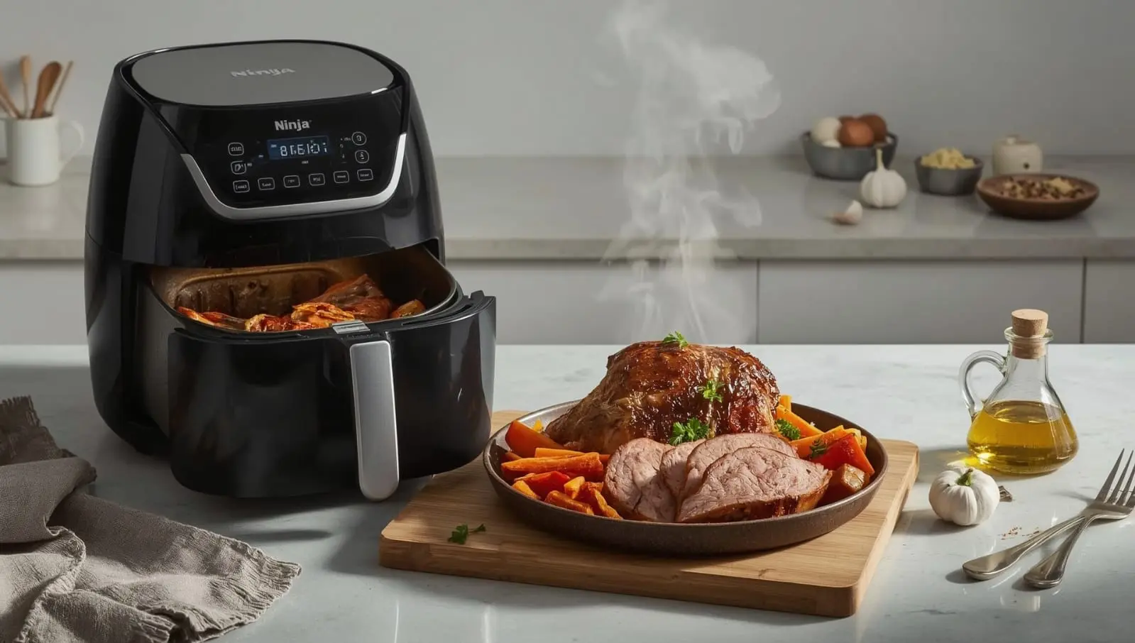 Palette à la Diable au Air Fryer Ninja