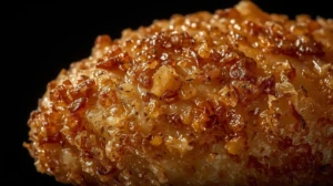 Close-up peau croustillante