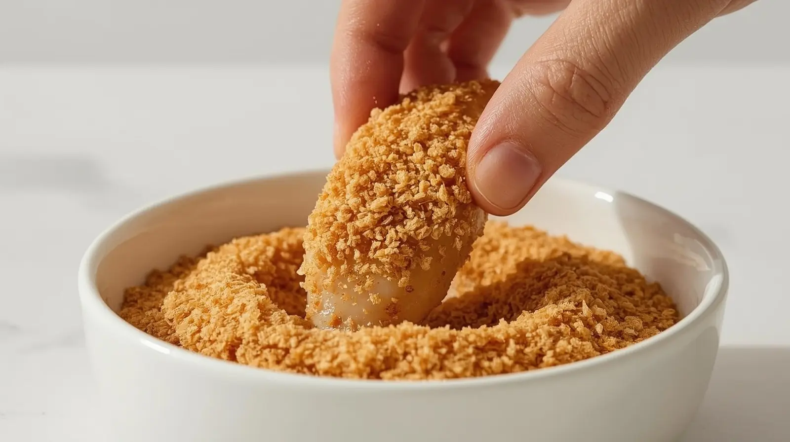 Paner le poulet