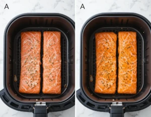 saumon au air fryer ninja