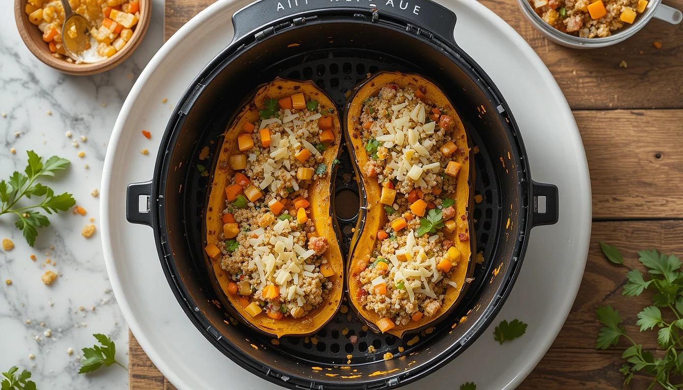 butternut farci air fryer ninja