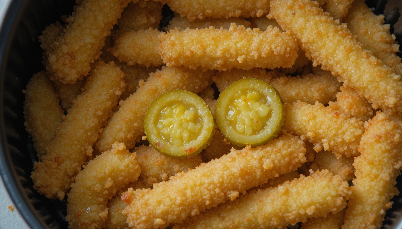 Pickle fries panés auxAir Fryer Ninja