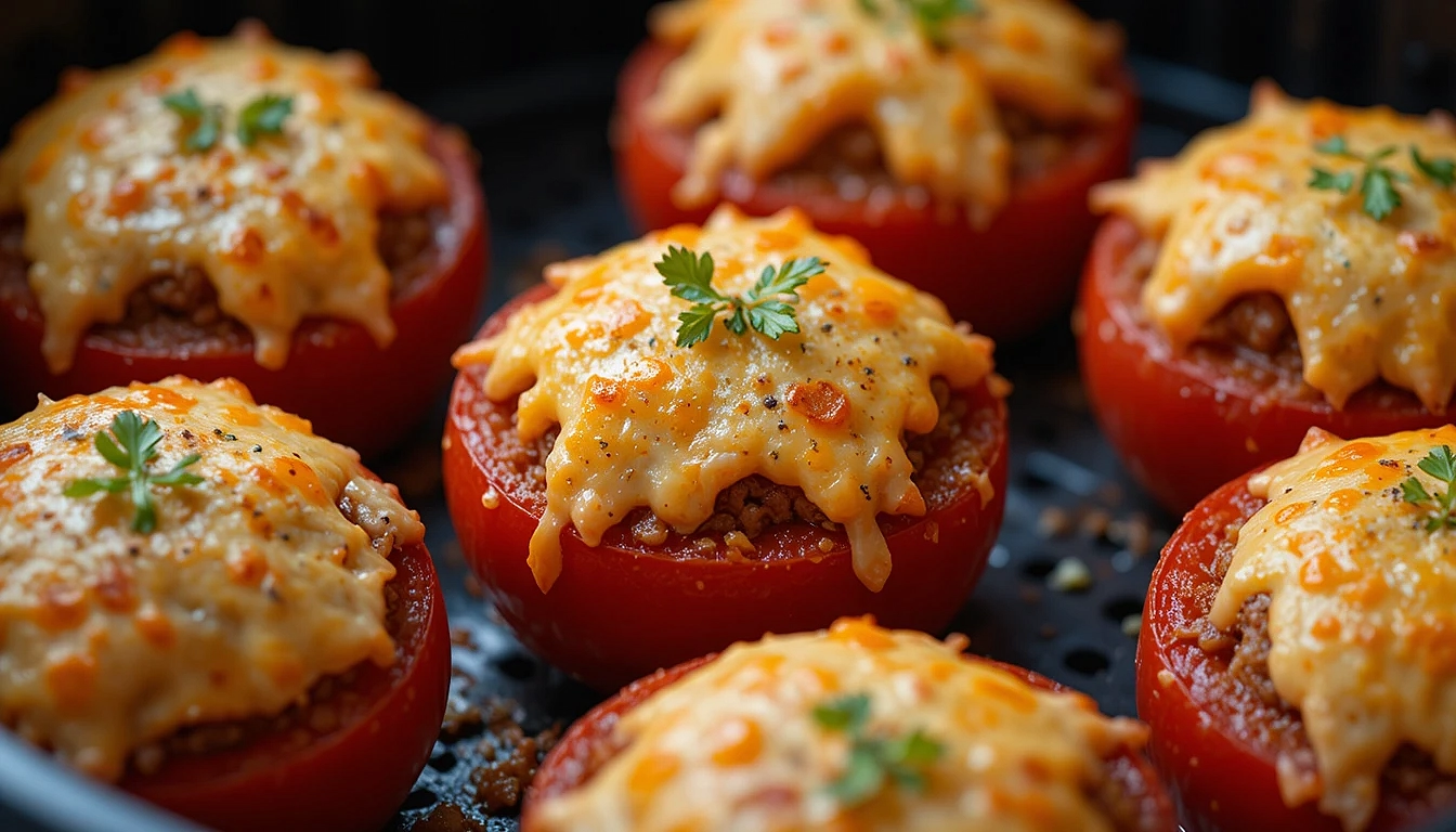Tomates Farcies au Air Fryer Ninja