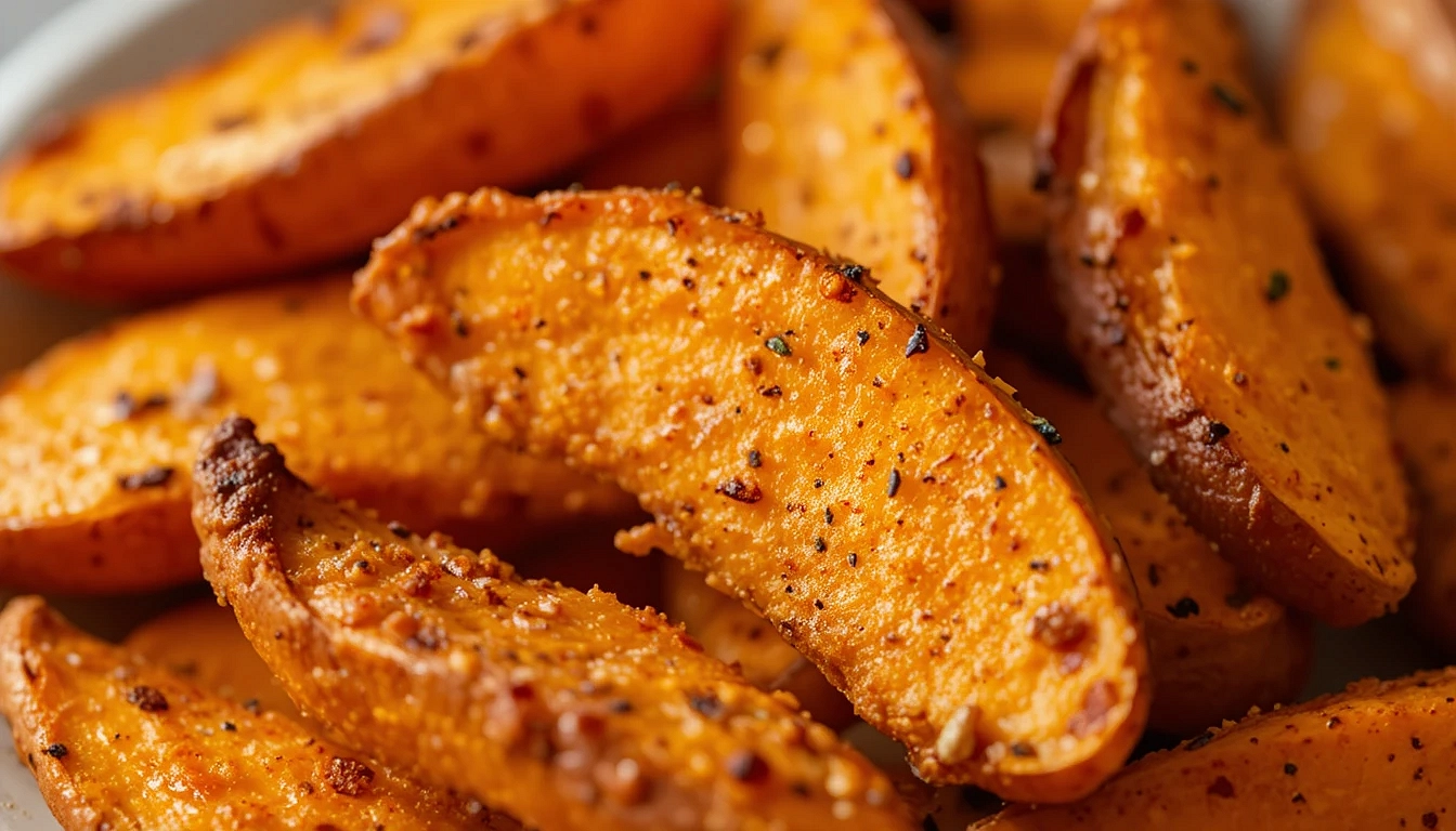 Wedges de patates douces au Air Fryer Ninja