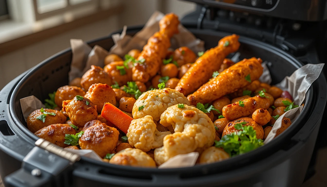 40 recettes vegan au Air Fryer