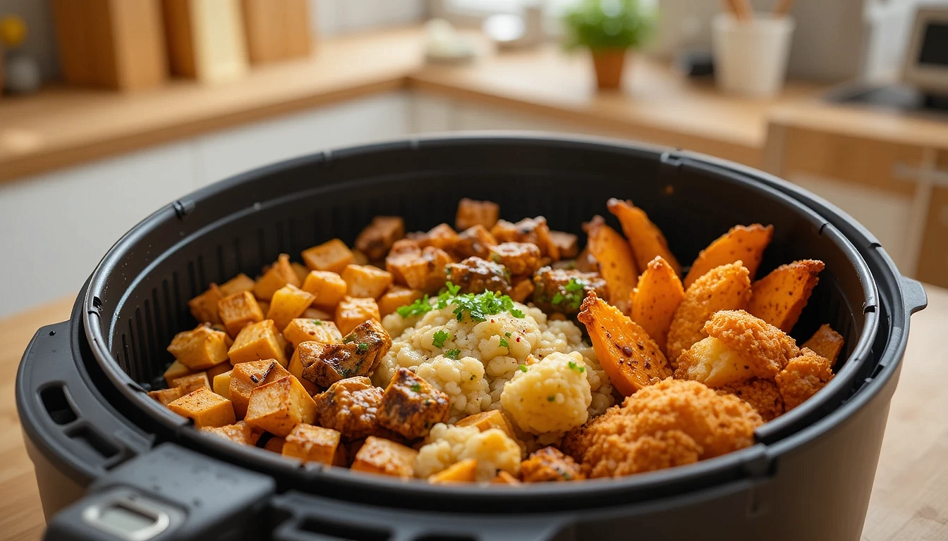 44 Recettes Air Fryer Vegan et Gourmandes