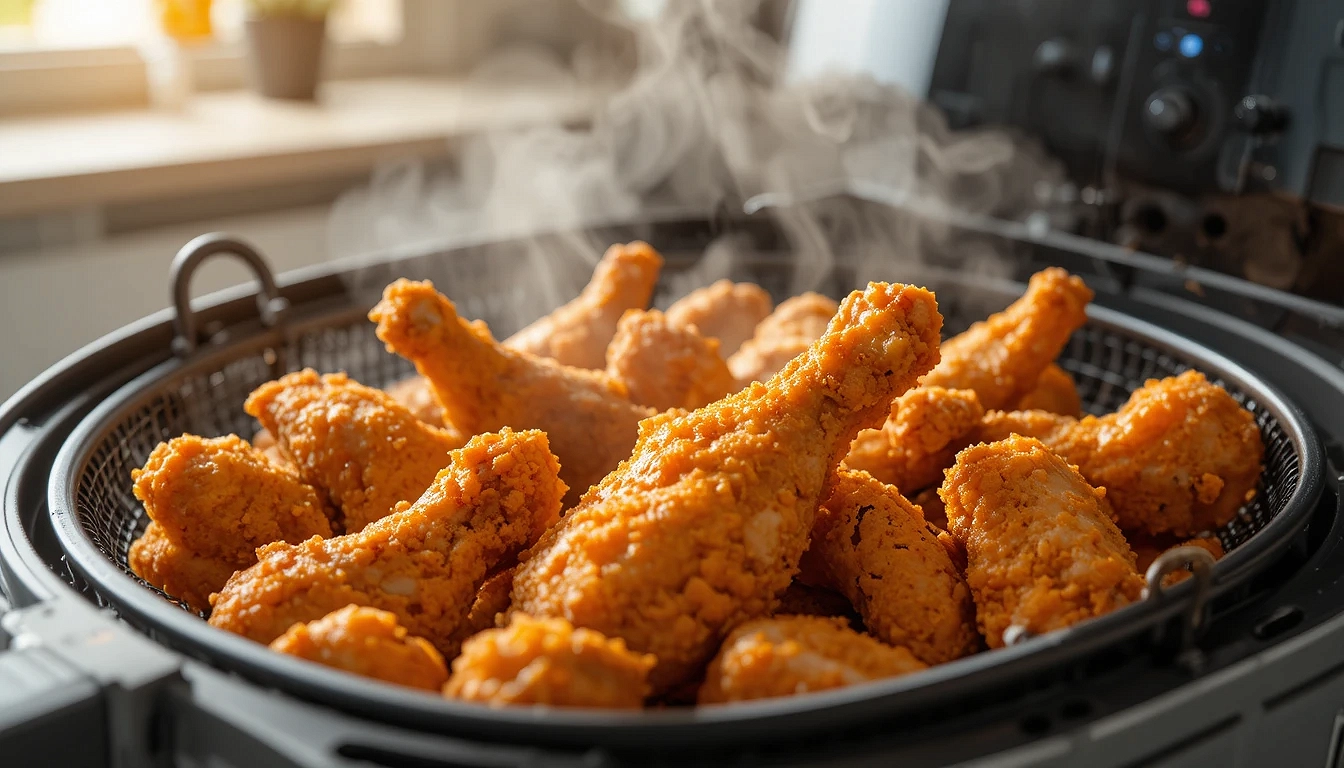 45 recettes au Air Fryer