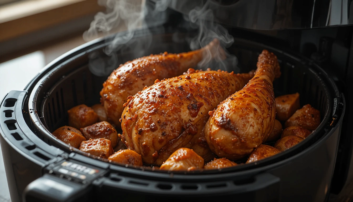50 Recettes de Poulet au Air Fryer Juteuses