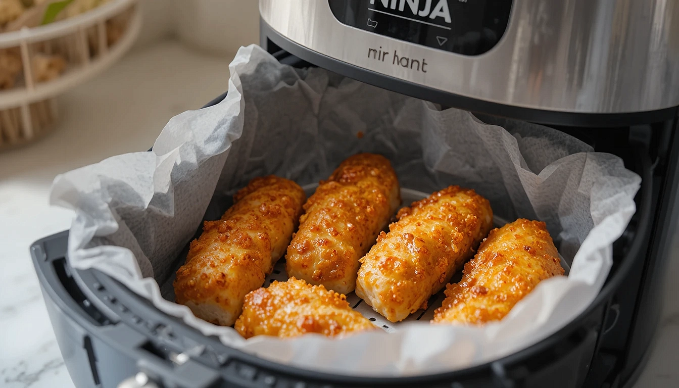 Bâtonnets de poisson maison au Air Fryer Ninja