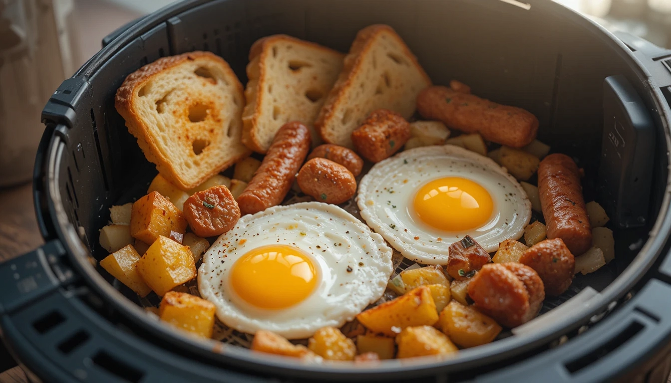 Brunch Express au Air Fryer