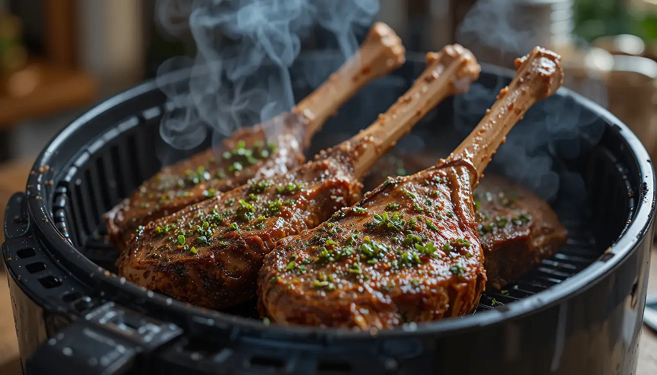 Côtelettes d'agneau au Air Fryer Ninja