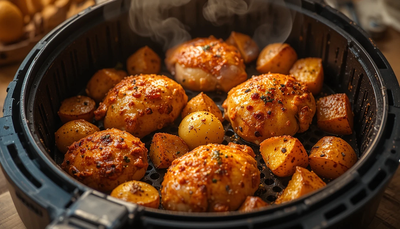 Diners Improvisés au air fryer