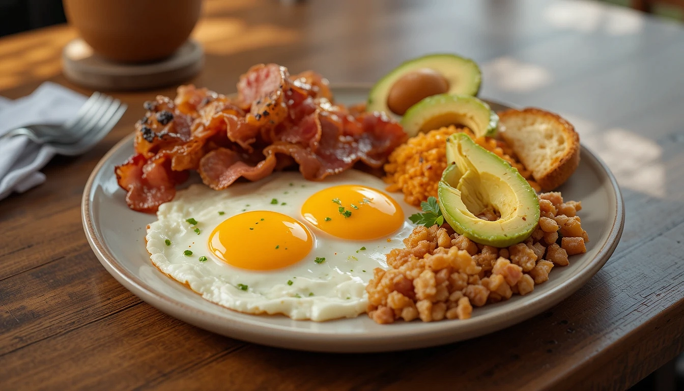 Petit-Déjeuner Complet au Air Fryer en 15 Minutes