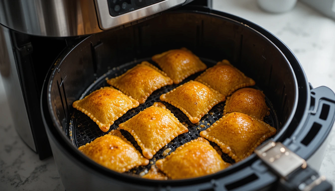 Raviolis frits au Air Fryer Ninja