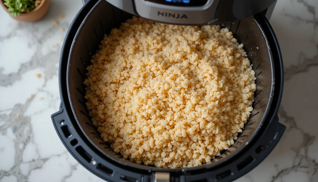 Riz frit au Air Fryer Ninja