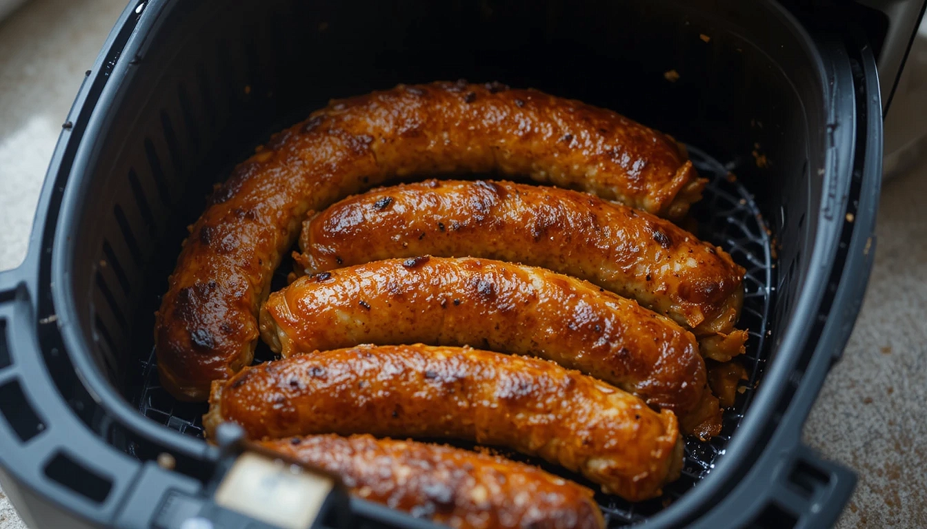 Saucisses végétales Air Fryer Ninja