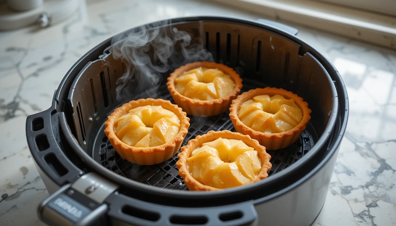 Tarte aux pommes individuelle au Air Fryer Ninja