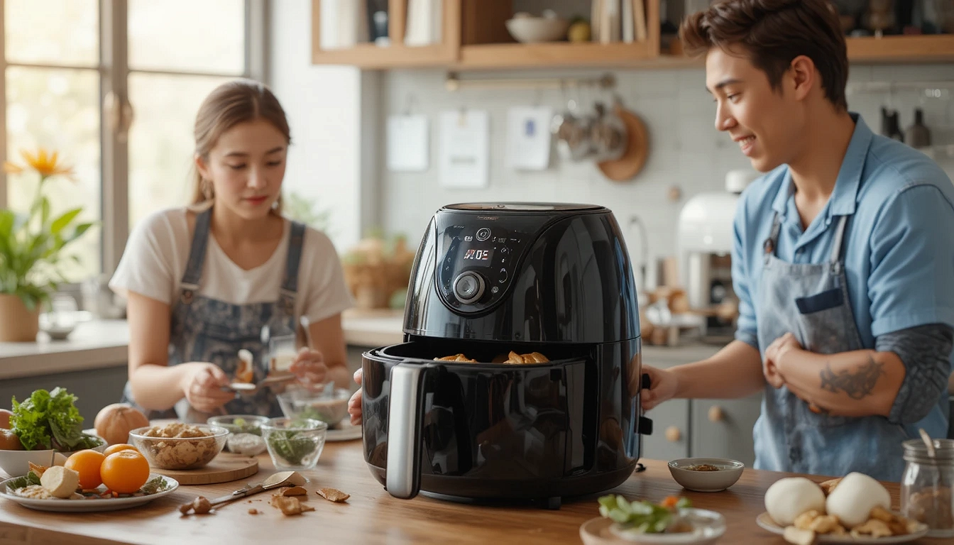 air fryer recettes étudiants