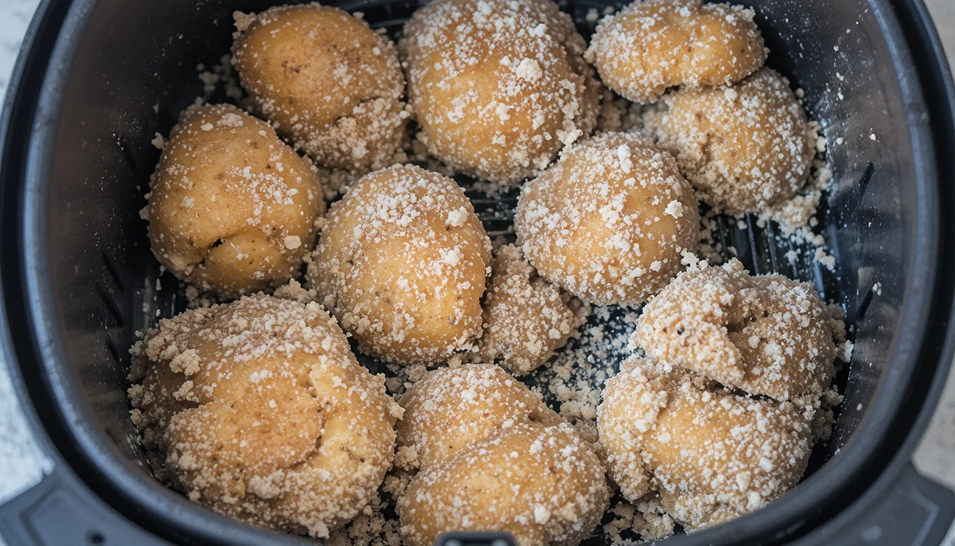 Desserts Air Fryer À Base De Flocons D'Avoine