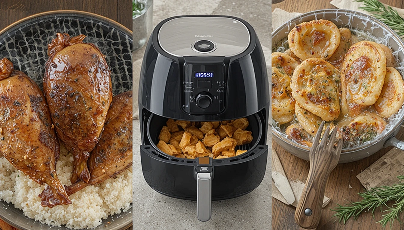 Idées Air Fryer Avec Patate Douce Version IG Bas