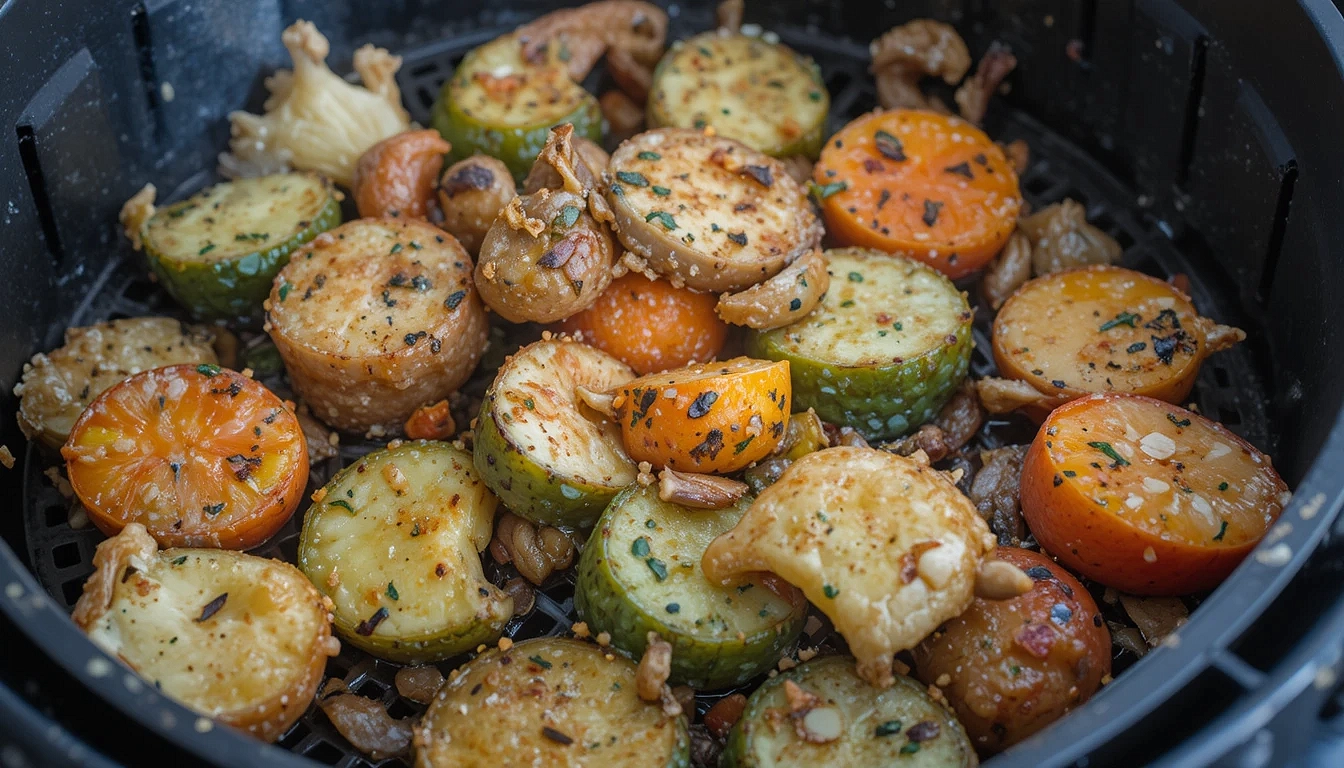 Légumes au air fryer