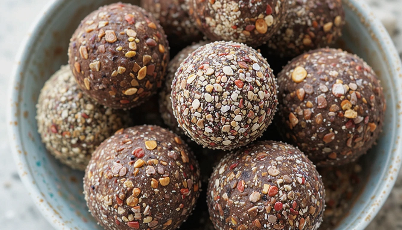 Recettes d'Energy Balls Maison Healthy