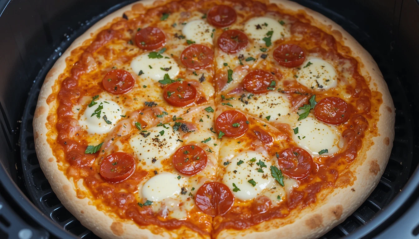 Réchauffer une Pizza au Air Fryer