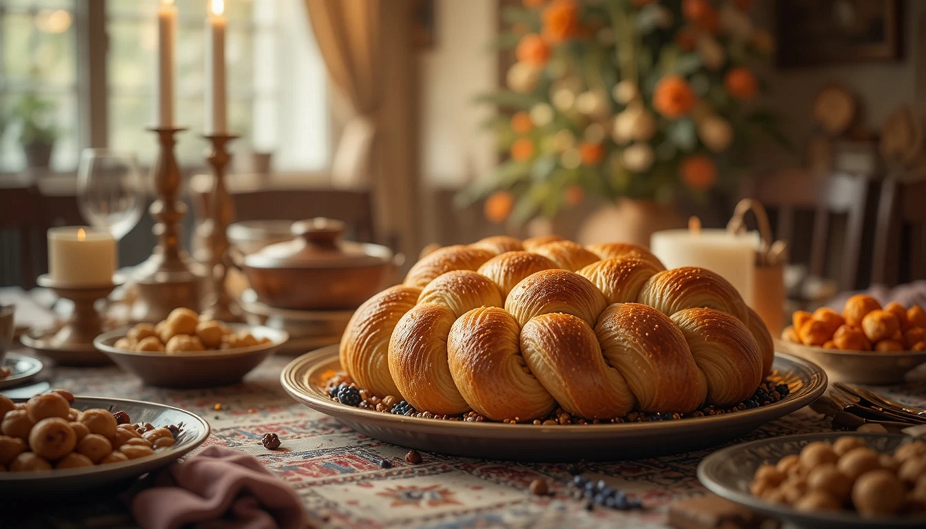 Challah Tressée Moelleuse et Brillante