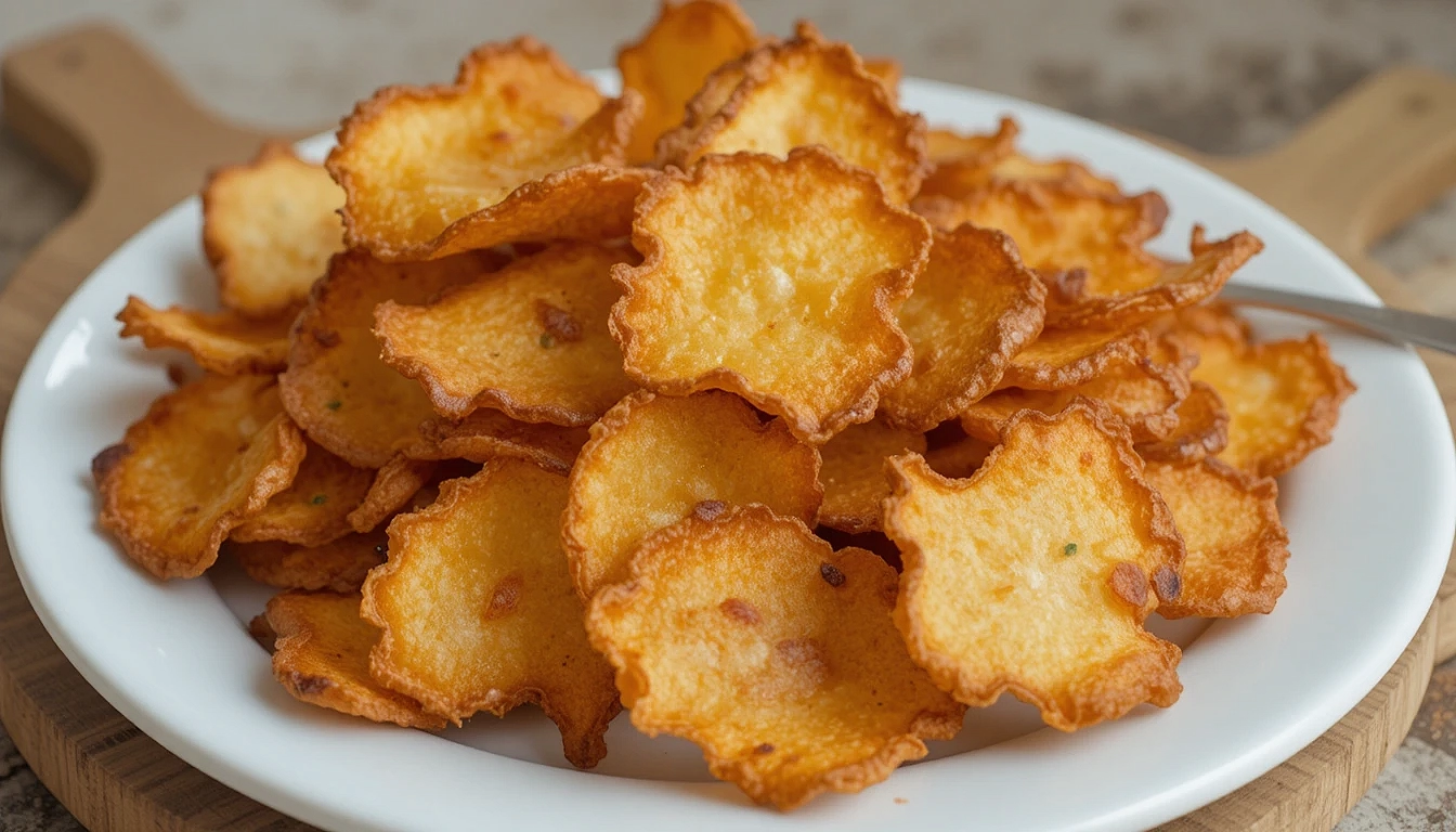 Chips de Betterave Maison au Air Fryer