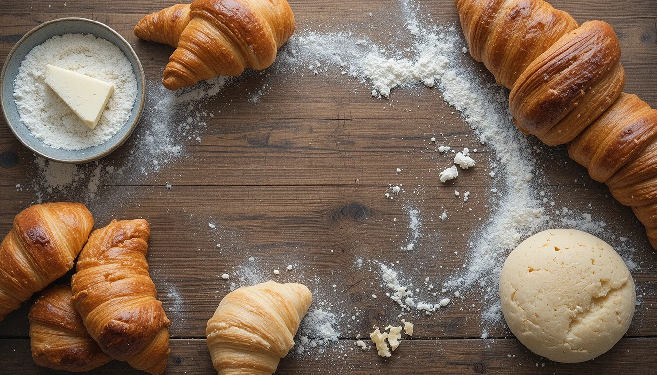 Croissants Maison Feuilletés comme en Boulangerie