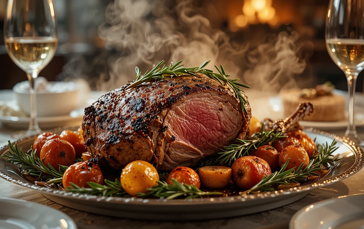 Gigot d'Agneau Fondant à l'Os