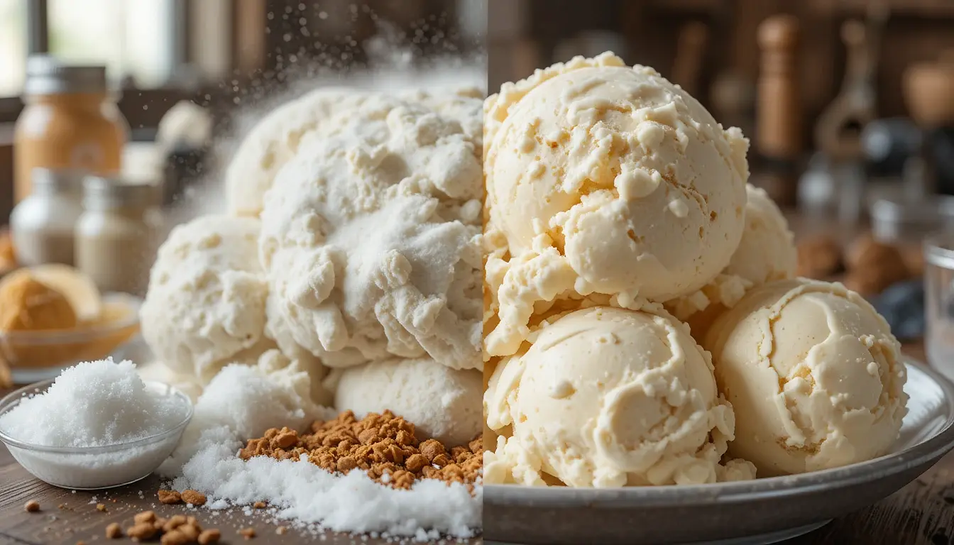 Glace Maison Crémeuse Sans Sorbetière