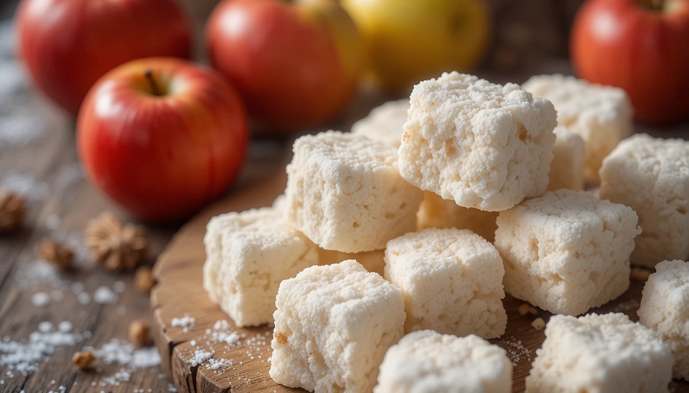 guimauves aux pommes faciles