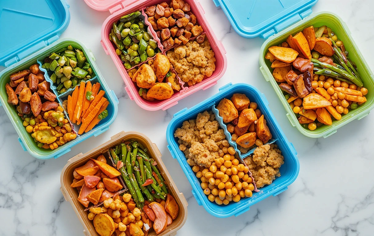 Idées de Lunch Box Healthy au Air Fryer