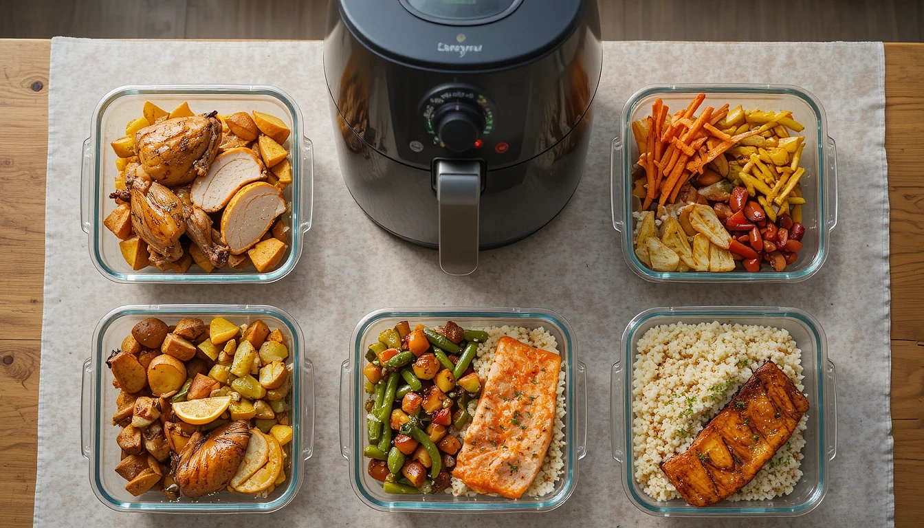 Meal Prep Air Fryer du Dimanche