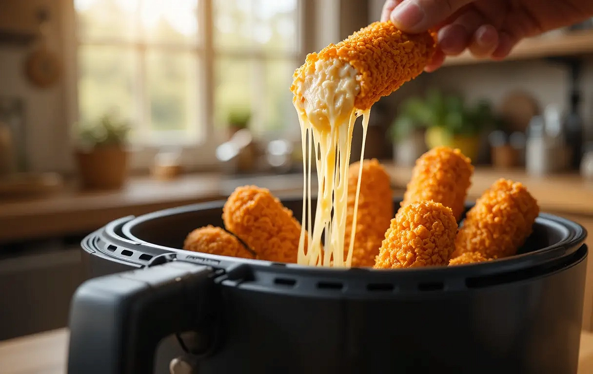 Mozzarella Sticks au Air Fryer