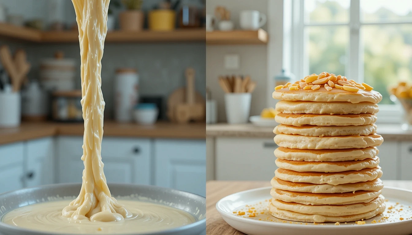 Pancakes Moelleux comme des Nuages