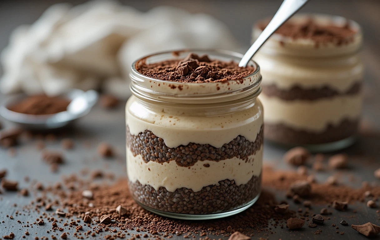 Pouding de Chia Façon Tiramisu