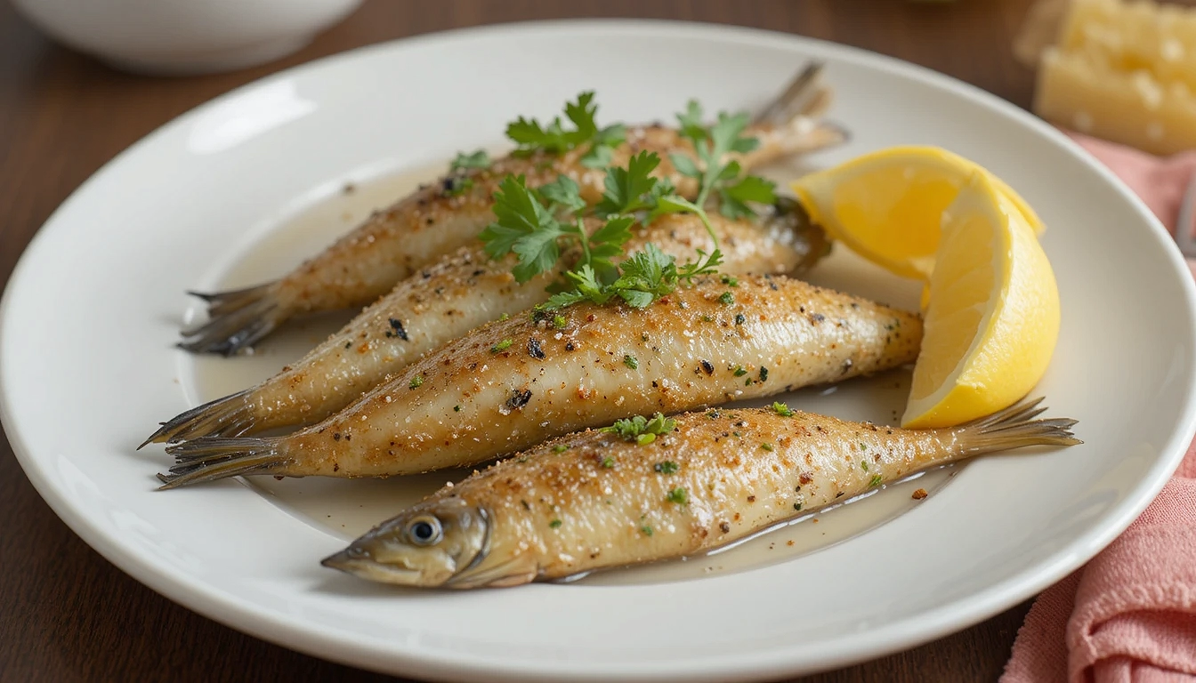Sardines Croustillantes au Air Fryer